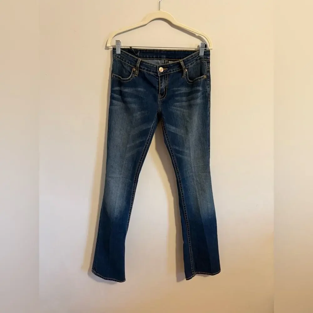 Buffalo David Bitton Mischa Bootcut Jeans Low Rise 28x31‎